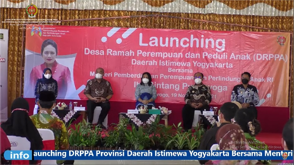 Kabupaten Kulon Progo dan Sleman resmikan desa DRPPA