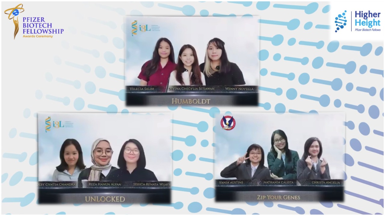 Mahasiswa Indonesia bidang bioteknologi kesehatan raih penghargaan Pfizer
