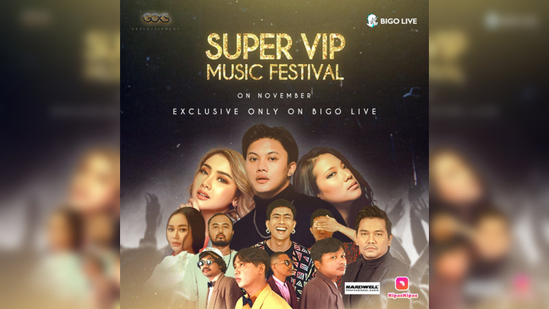 Bigo Live-Goks Entertainment gelar Super VIP Music Festival