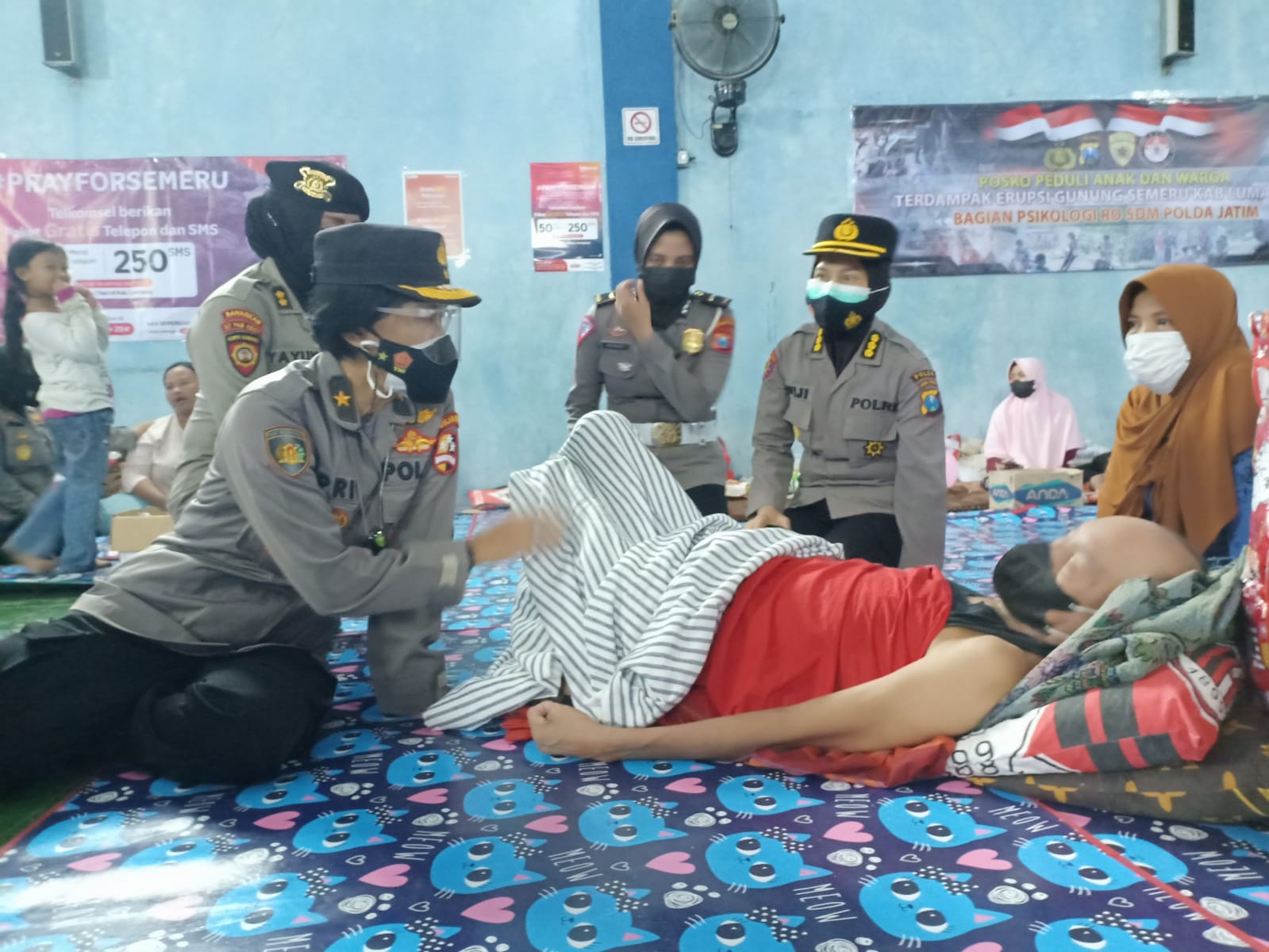 Polri kerahkan 75 polwan lakukan trauma healing korban Semeru