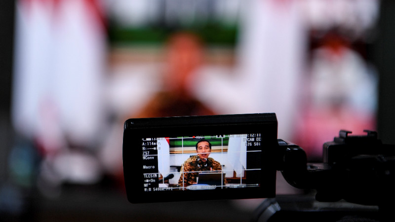 Janji Jokowi majukan demokrasi dan HAM kontras dengan data BPS
