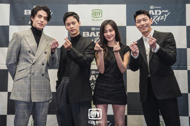 Suguhkan aksi heroik, drama Korea Bad and Crazy tayang di iQiyi