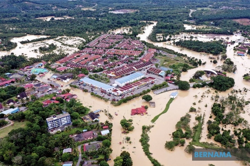 Ada potensi badai, Malaysia waspadai banjir susulan