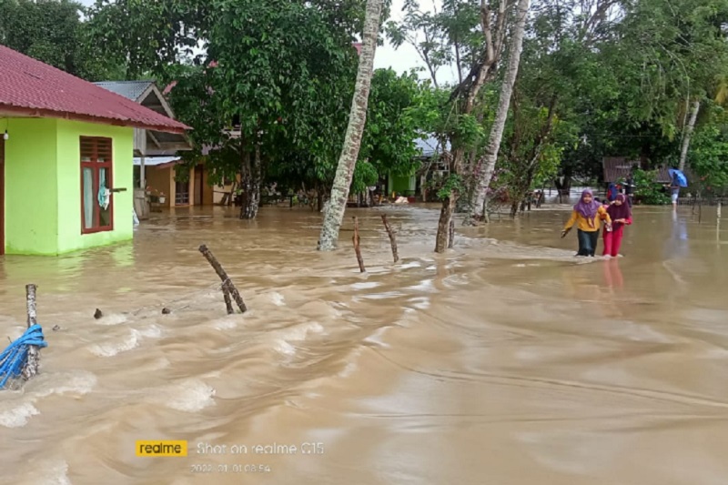 Banjir di Aceh Timur meluas, 769 KK mengungsi