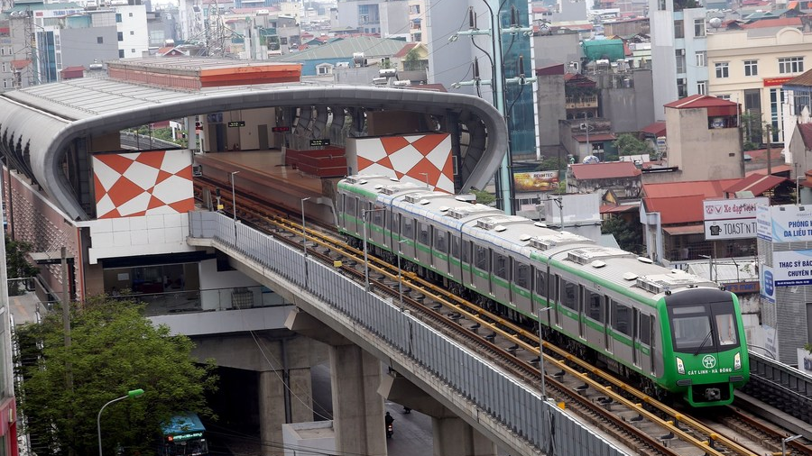 Vietnam resmikan kereta perkotaan buatan China, mengangkut 1 juta penumpang dalam 2 bulan