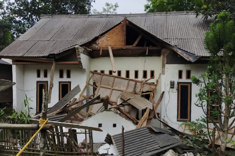 Gempa bumi M 6,6 Banten sebabkan 3.078 rumah rusak
