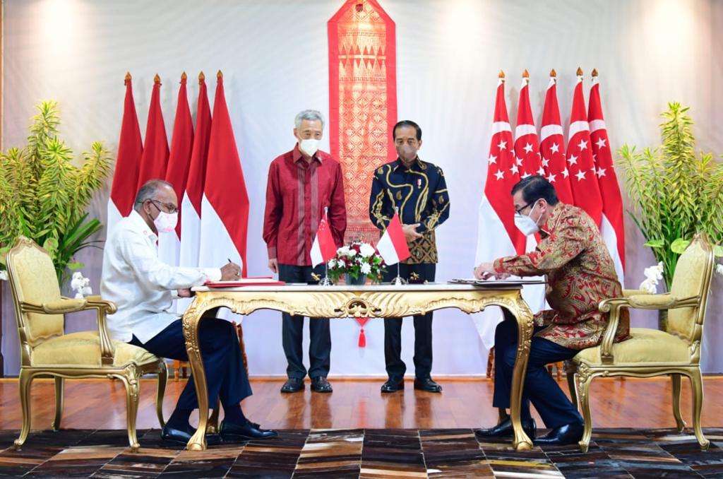 DPR tunggu surat Jokowi terkait perjanjian dengan Singapura