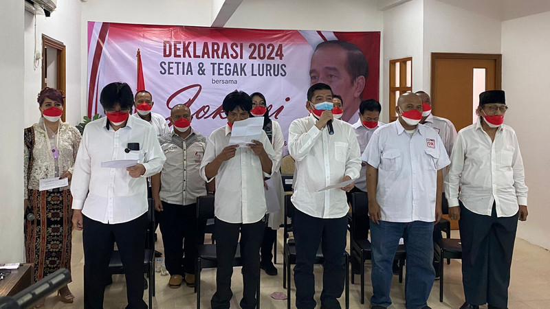 <i>Commit</i> hingga 2024, relawan Jokowi takkan buru-buru dukung capres