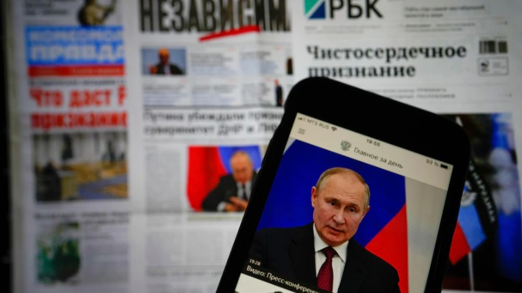 Media internasional memilih 'mundur' dari Rusia 