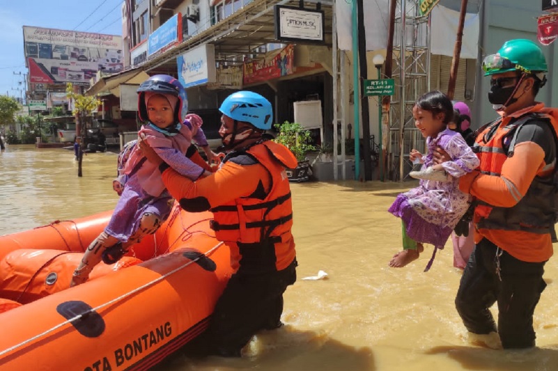 8 kelurahan di Kota Bontang terendam banjir 