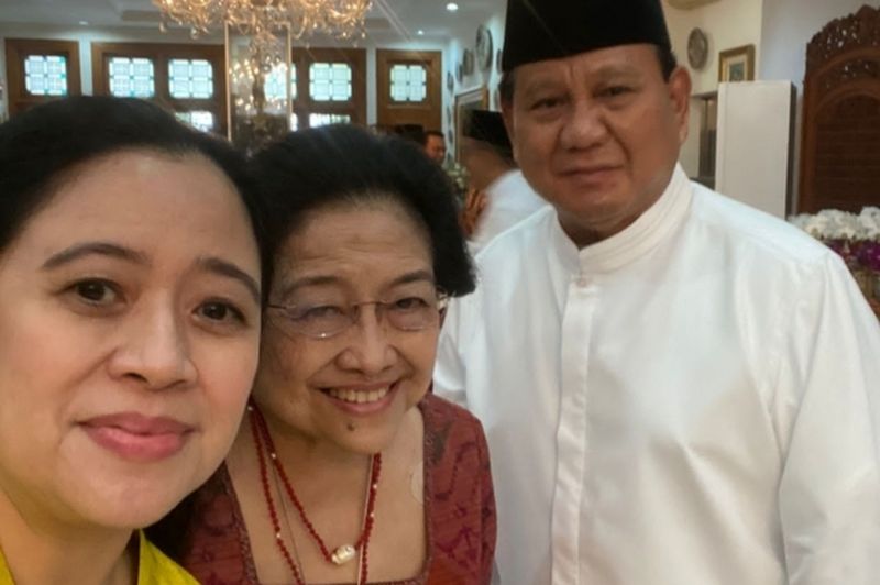 Pertemuan Prabowo, Jokowi, dan Mega dinilai redakan polarisasi jelang Pemilu 2024