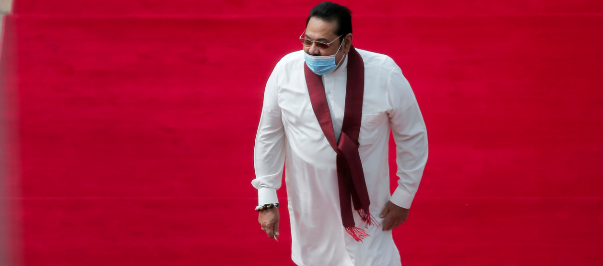 Setelah bentrokan pecah, PM Srilanka Mahinda Rajapaksa mengundurkan diri