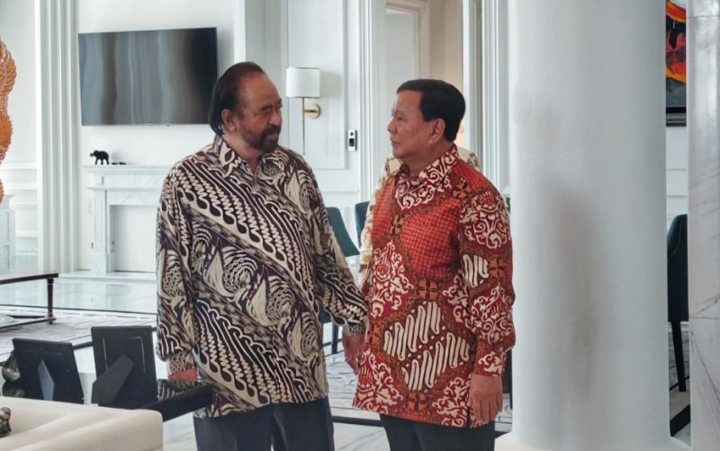 Surya Paloh beri sinyal Nasdem usung Prabowo di Pilpres 2024