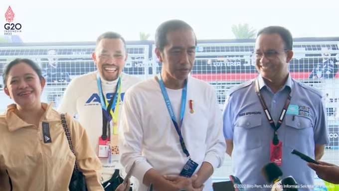 Lucunya Presiden Jokowi saat ditanya soal reshuffle