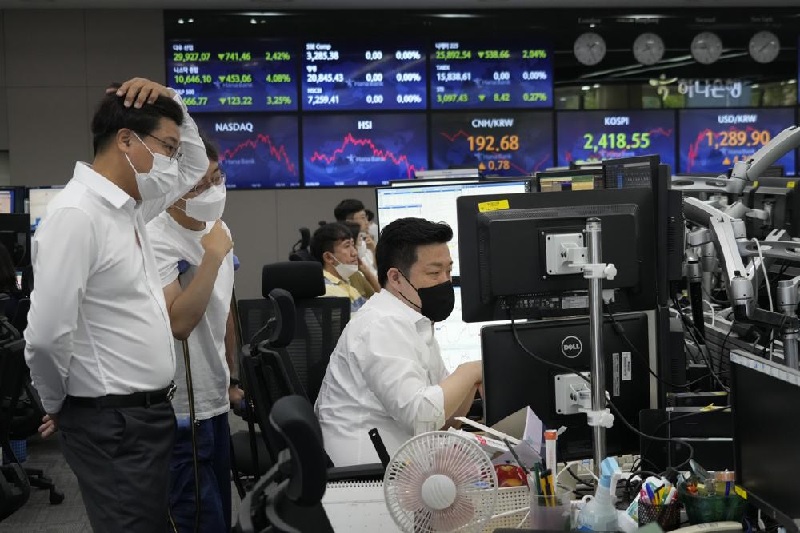 Khawatirkan kondisi ekonomi, sejumlah pasar saham Asia melemah