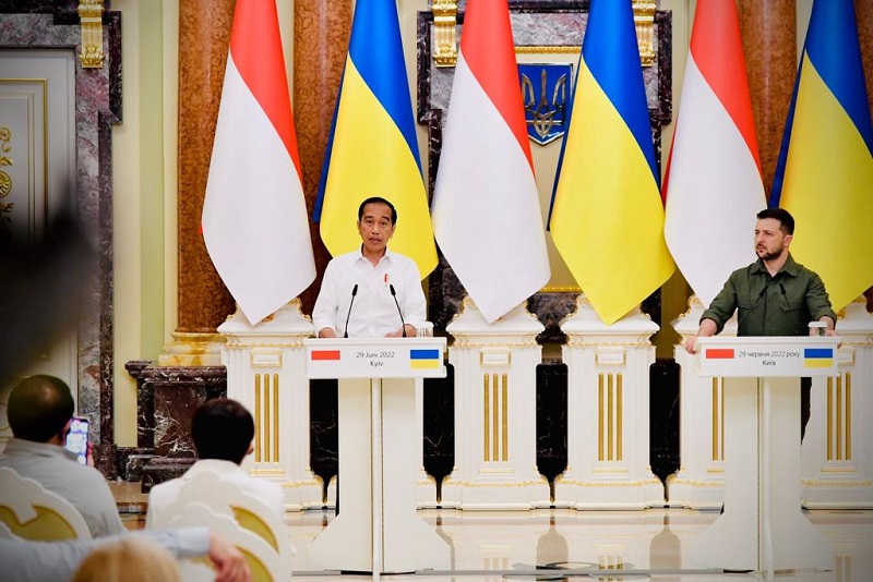 Presiden Jokowi akan membawa pesan dari Presiden Zelenskyy untuk Presiden Putin