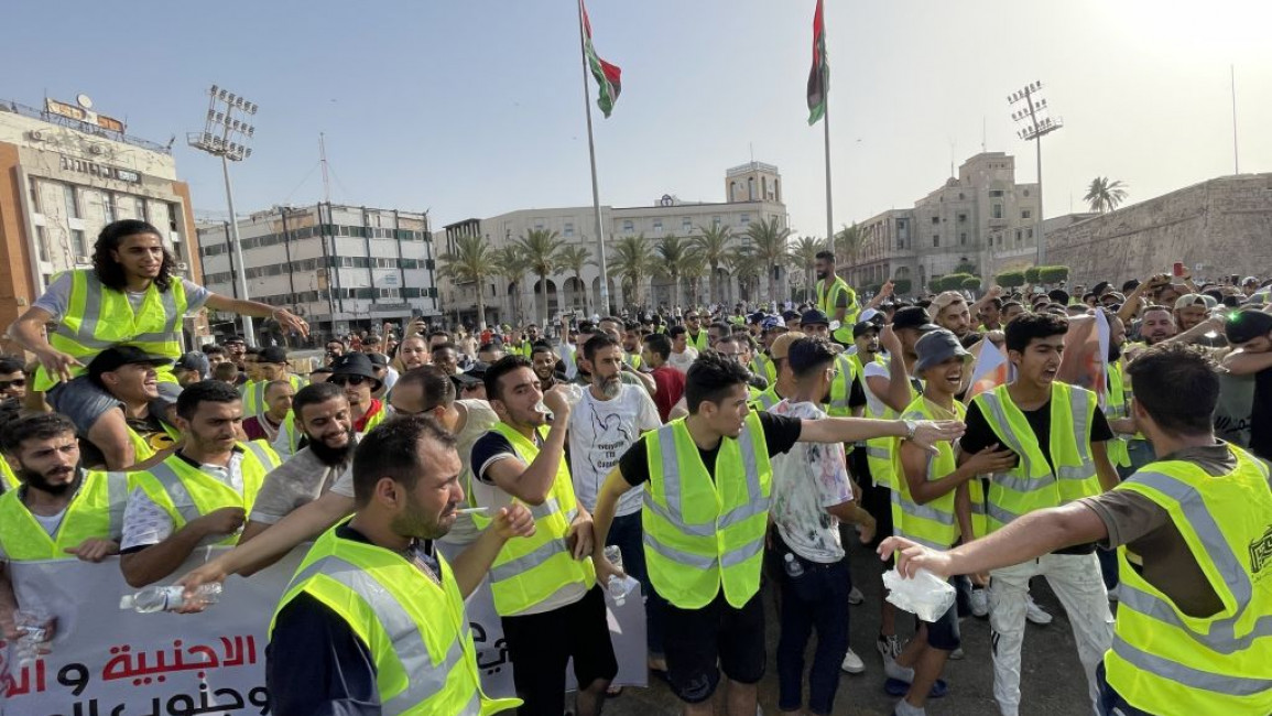 Demonstran Libya menyerbu gedung parlemen di Tobruk