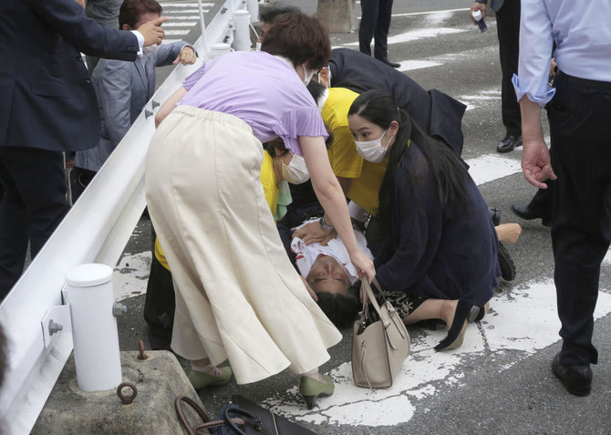Mantan PM Jepang Shinzo Abe ditembak