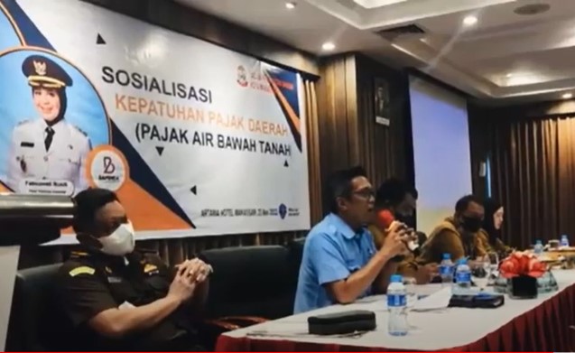 Bapenda Makassar sosialisasi kepatuhan pajak air bawah tanah