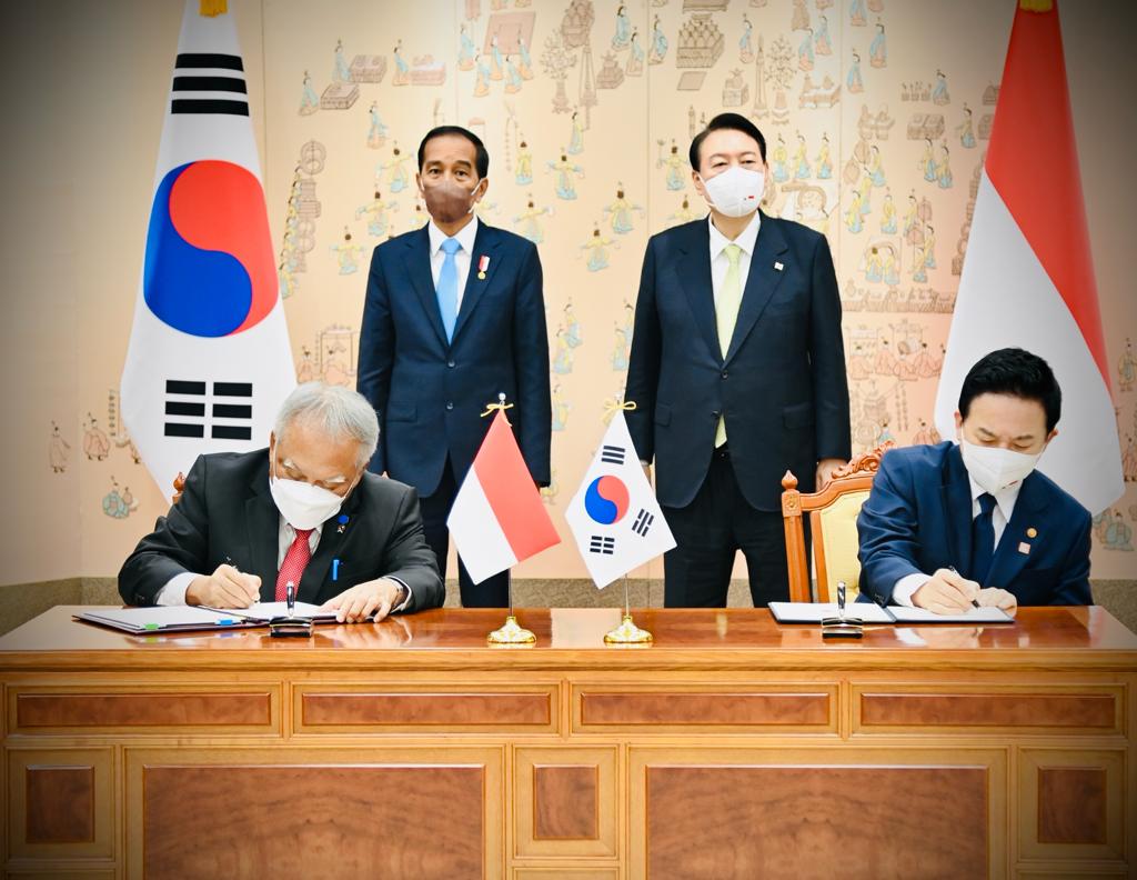 Indonesia perkuat hubungan bilateral dengan Korea Selatan