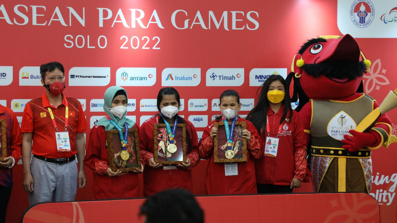 Paracatur Indonesia juara umum ASEAN Para Games 2022
