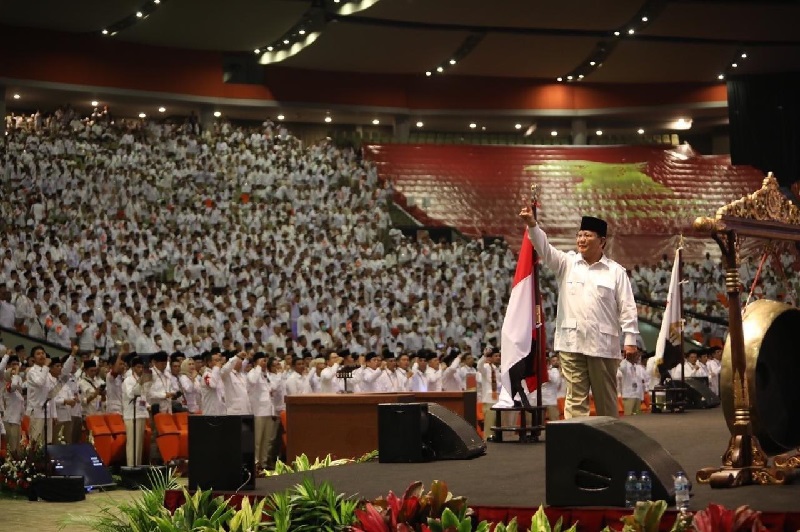 Prabowo: Politik Indonesia penuh dengan sifat kepiting