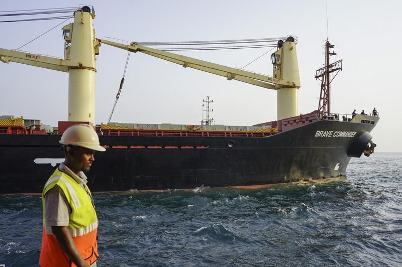 Kapal gandum Ukraina pertama untuk Afrika tiba di Djibouti