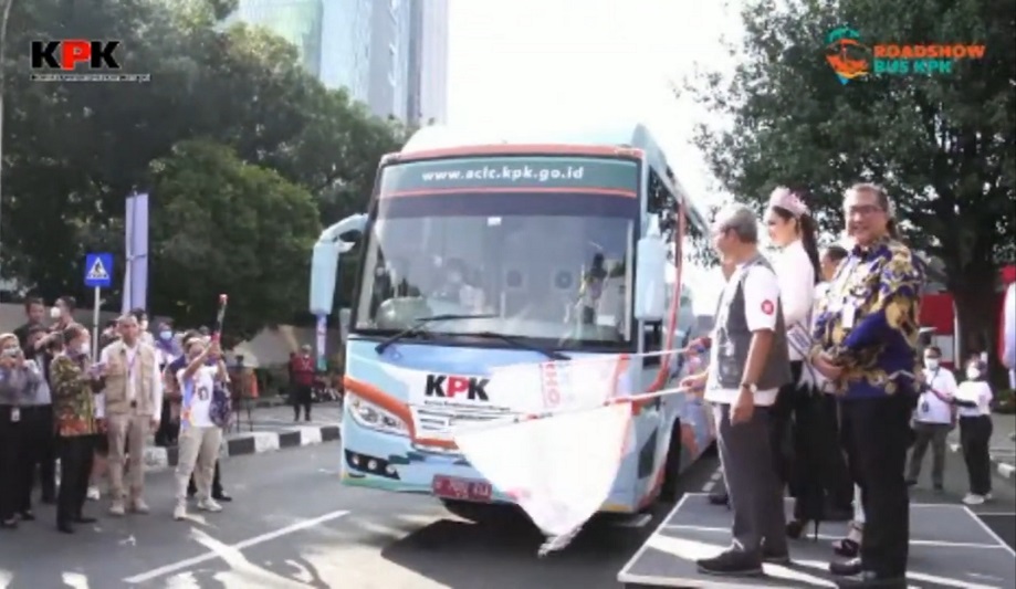 Kampanye melawan korupsi, KPK gelar bus roadshow 