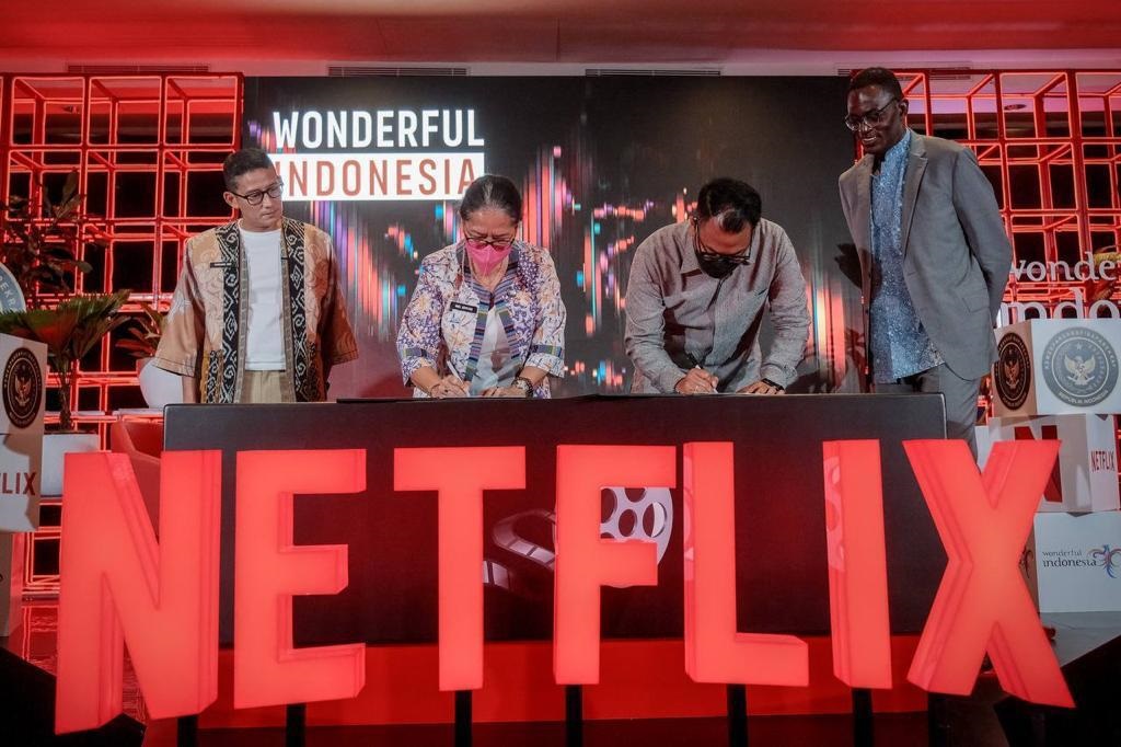 Kemenparekraf gandeng Netflix kembangkan potensi parekraf