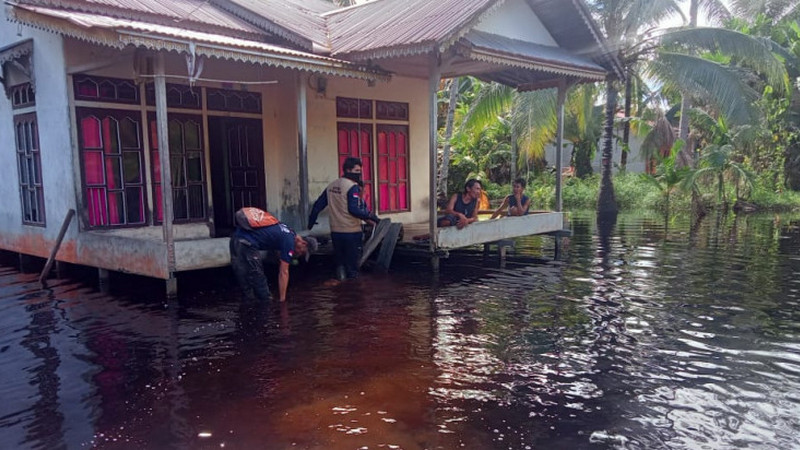 BNPB paparkan penyebab banjir di Kalimantan dalam sepekan terakhir
