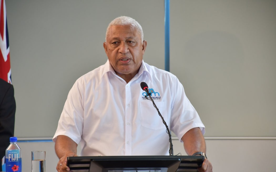Perdana Menteri Fiji  pusing putranya menjadi terdakwa kasus kekerasan 