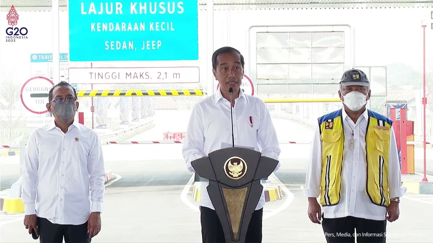 Jokowi resmikan Tol Cibitung-Cilincing dan Serpong-Balaraja Seksi 1