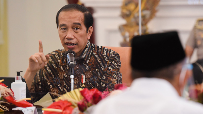 Kata Jokowi soal calon pj gubernur DKI: Belum sampai ke saya