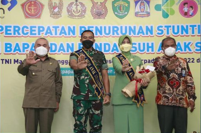 Pemprov Kaltim gandeng TNI tekan angka stunting 
