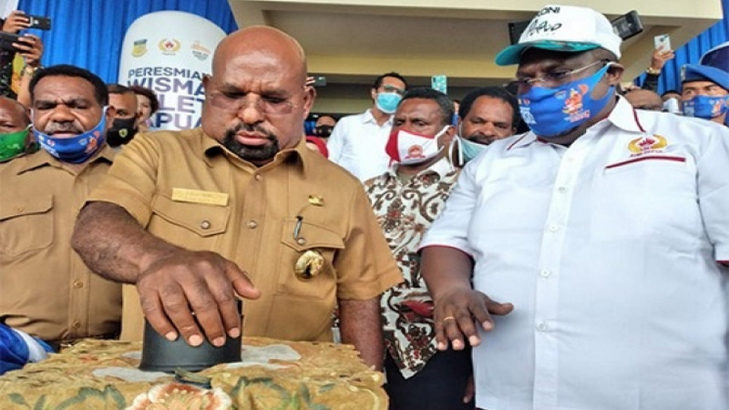 Lukas Enembe tersangka, AHY minta kader Demokrat Papua jaga kondusivitas