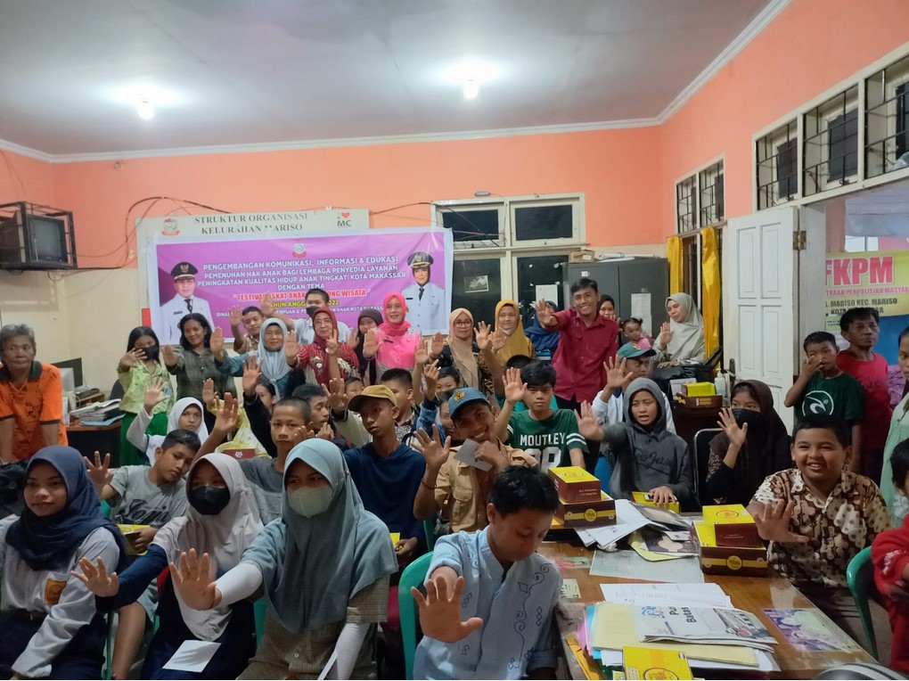DPPPA Makassar data anak putus sekolah di Butung