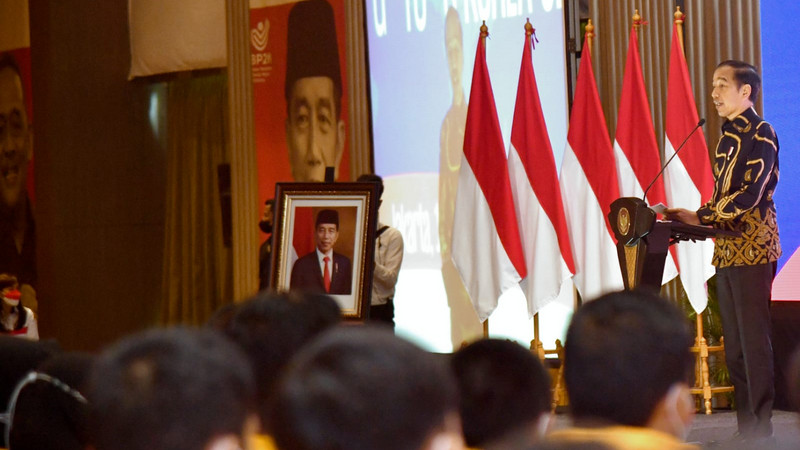 Jokowi lepas PMI ke Korea: Jangan konsumtif