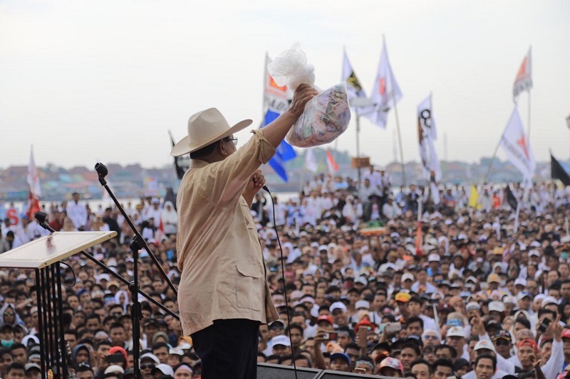 SMRC: Pemilih Prabowo rentan dimobilisasi di Pilpres 2024