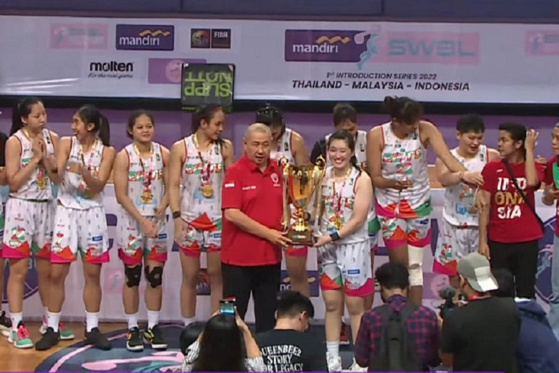 Tim basket putri Indonesia juara SEA Women Basketball League 2022