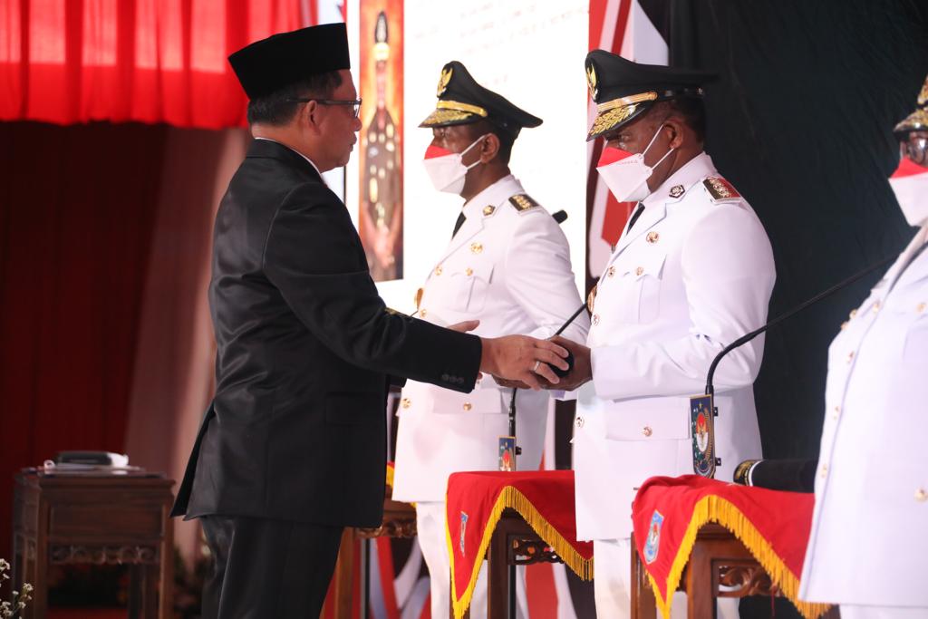 Satu mantan jaksa dilantik Pj Gubernur DOB Papua
