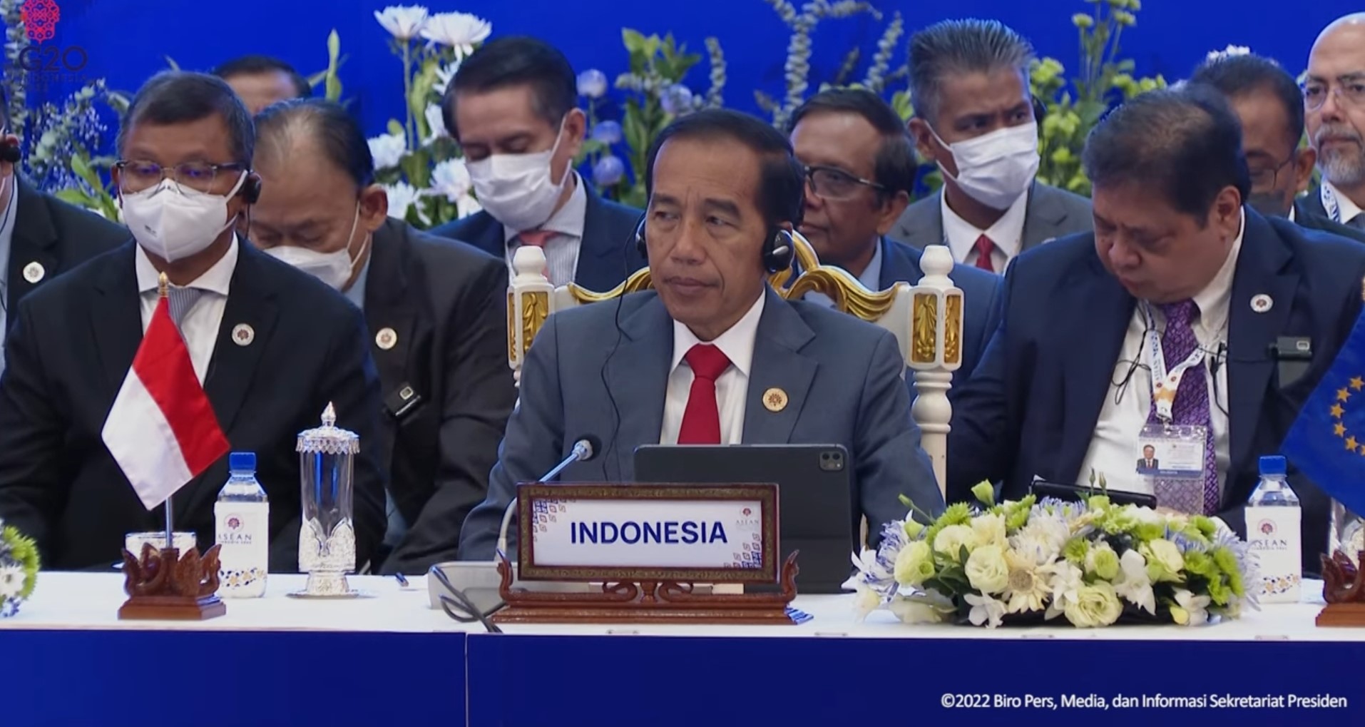 Jokowi: Negara Asia Timur harus perkokoh fondasi perdamaian Indo-Pasifik