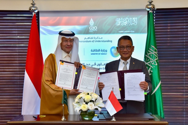  Indonesia-Arab Saudi perkuat kerja sama di bidang energi
