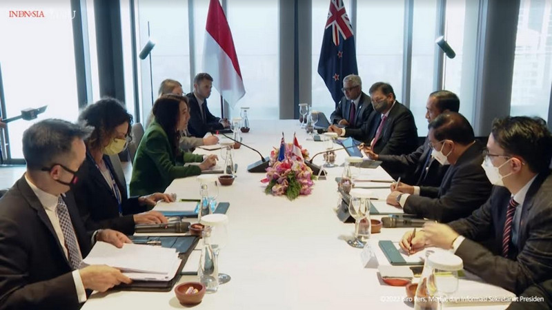 Bertemu PM Selandia Baru, Jokowi jajaki kerja sama di 3 bidang