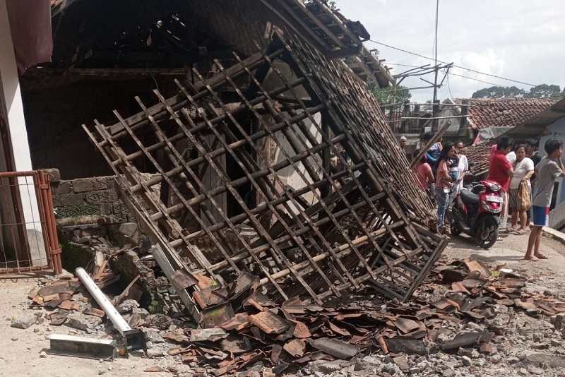 Update korban gempa Cianjur, BNPB: 62 orang meninggal dunia