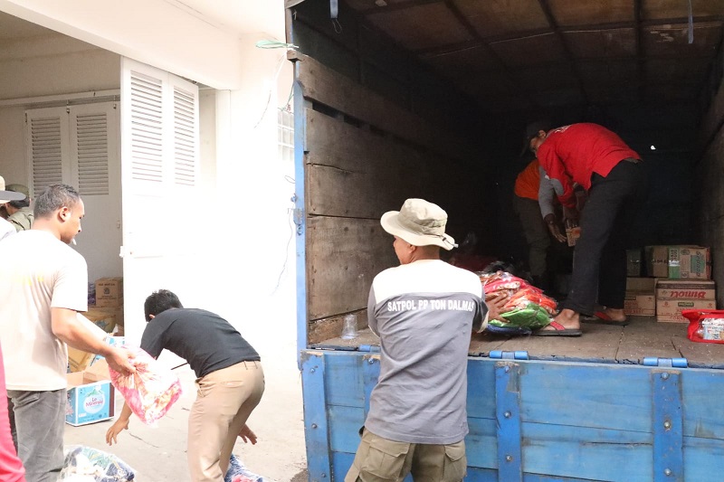 Penyerahan donasi gempa Cianjur diimbau melalui posko