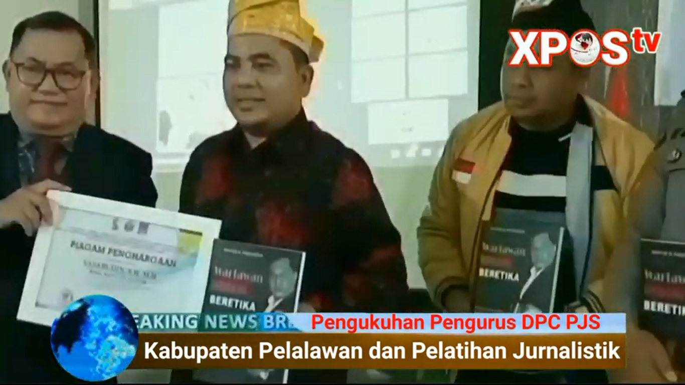 Pemerhati Jurnalis Siber kukuhkan DPC Kabupaten Pelalawan