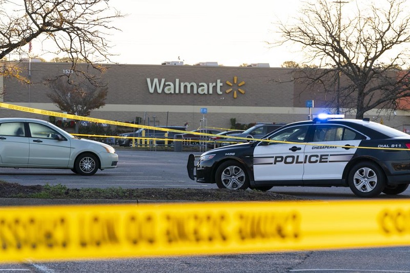 Polisi cari motif penembakan di  Walmart, Virginia 