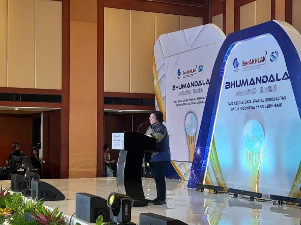 Menteri LHK ungkap pentingnya informasi geospasial dukung perencanaan pembangunan di Indonesia