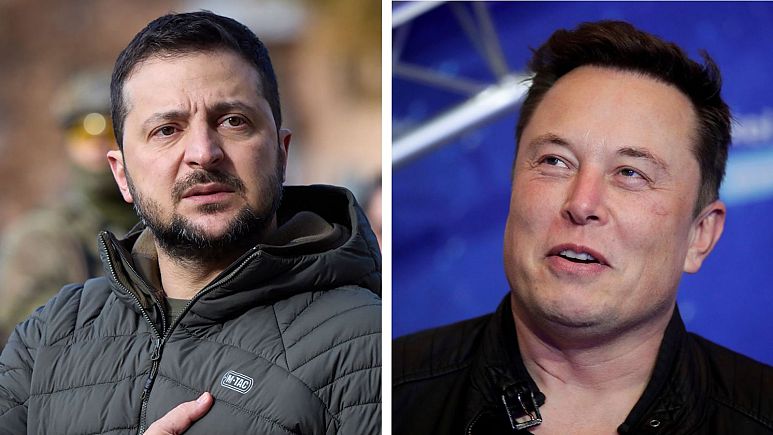 Zelensky ingin Elon Musk datang ke Ukraina usai mengkritik negaranya