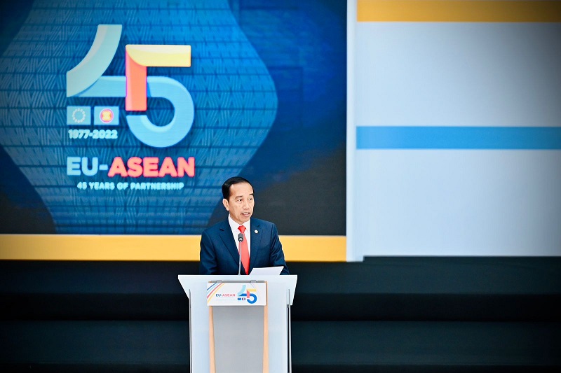 Presiden Jokowi ungkap 2 hal penting hubungan ASEAN dan Uni Eropa